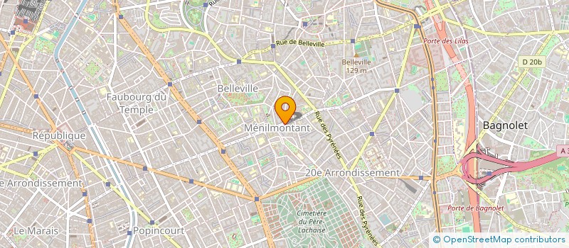 localisation de l'entreprise MONSIEUR MARVIN CLERIMA  PARIS