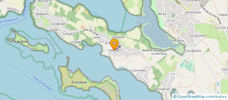 localisation de l'entreprise MONSIEUR MARVIN COQUAUD  SENE