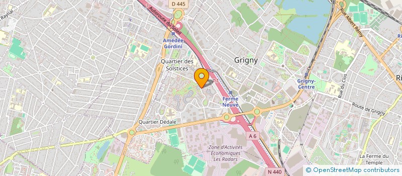 localisation de l'entreprise MONSIEUR MARVIN COUVIN à GRIGNY