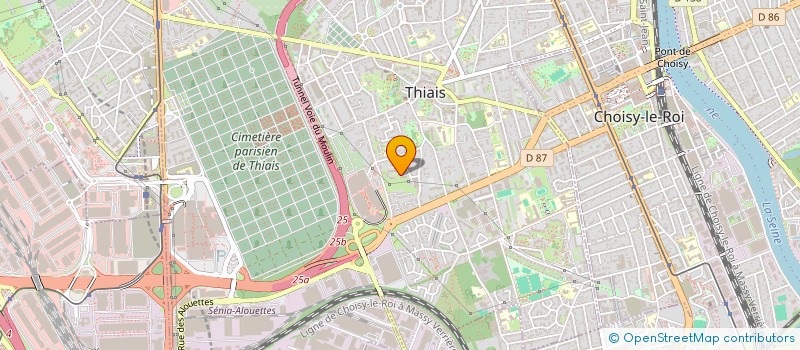 localisation de l'entreprise MONSIEUR MARVIN CURPEN  THIAIS