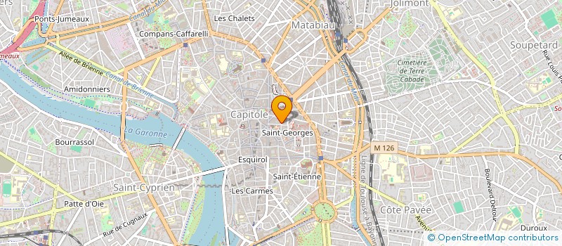 localisation de l'entreprise MONSIEUR MARVIN DADJO  TOULOUSE