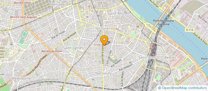 localisation de l'entreprise MONSIEUR MARVIN DE JESUS CORREIA  BORDEAUX