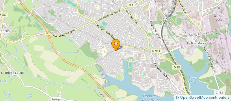 localisation de l'entreprise MONSIEUR MARVIN DEBAS  MONTCENIS