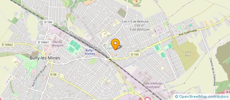 localisation de l'entreprise MONSIEUR MARVIN DEVERE  GRENAY