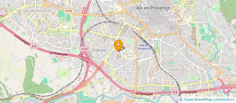 localisation de l'entreprise MONSIEUR MARVIN DIEUZE à AIX-EN-PROVENCE
