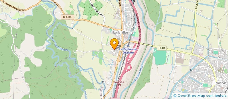 localisation de l'entreprise MONSIEUR MARVIN DORVILLE  LA BRILLANNE