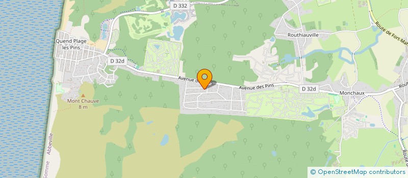 localisation de l'entreprise MONSIEUR MARVIN DUPONCHELLE  QUEND