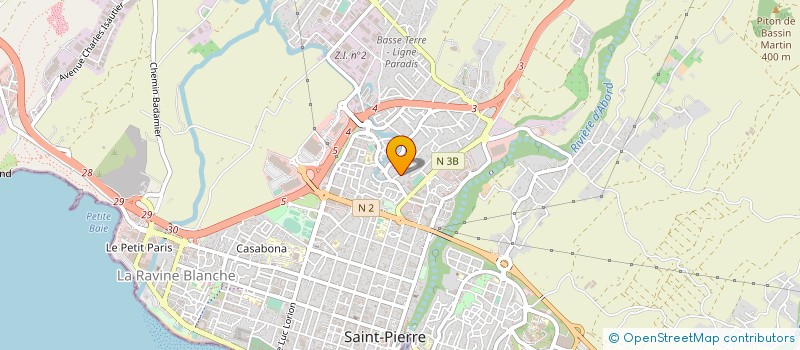 localisation de l'entreprise MONSIEUR MARVIN FIRMINY à SAINT-PIERRE