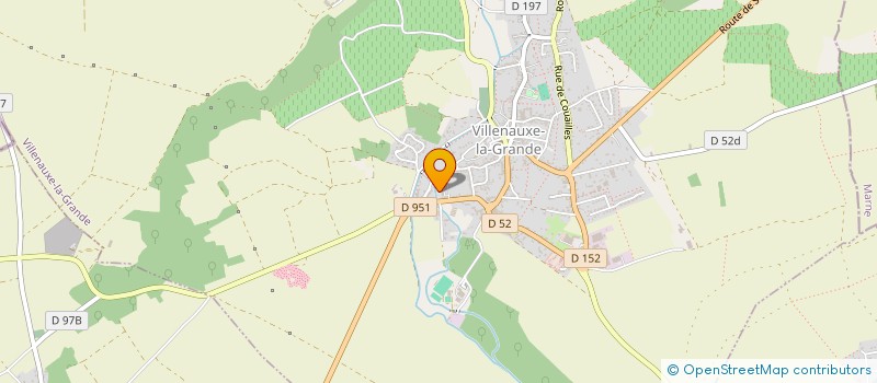 localisation de l'entreprise MONSIEUR MARVIN FRANCOISE  VILLENAUXE-LA-GRANDE