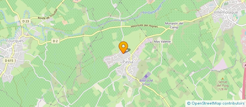 localisation de l'entreprise MONSIEUR MARVIN GAIGNARD  PASSA