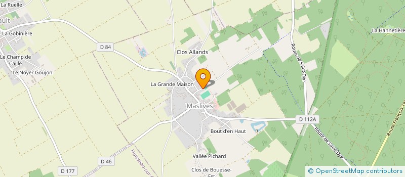 localisation de l'entreprise MONSIEUR MARVIN GANNE  MASLIVES