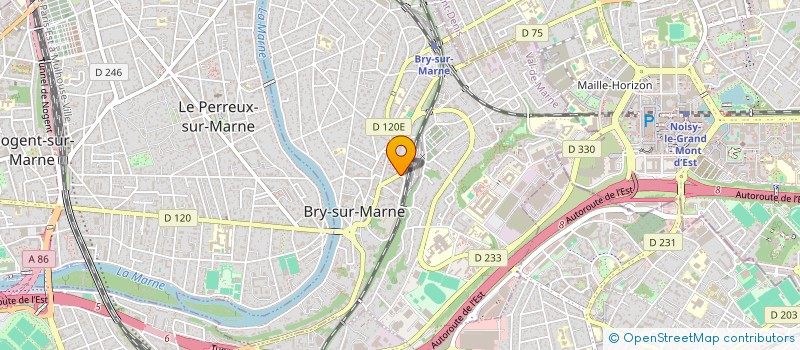 localisation de l'entreprise MONSIEUR MARVIN GAYE  BRY-SUR-MARNE