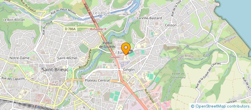 localisation de l'entreprise MONSIEUR MARVIN GEORGES à SAINT-BRIEUC