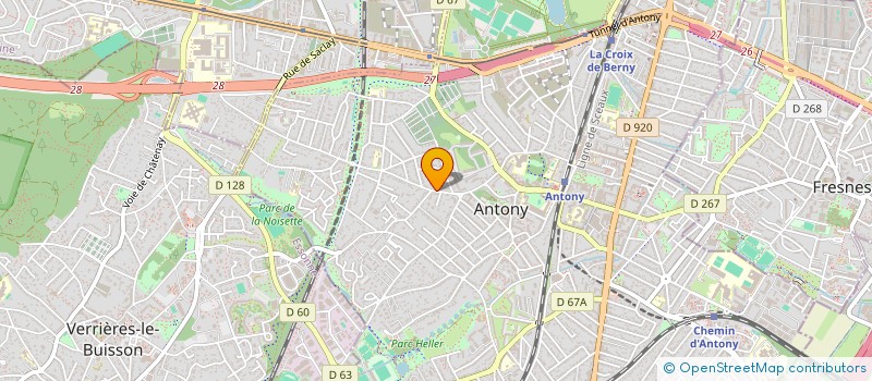 localisation de l'entreprise MONSIEUR MARVIN GODENIR à ANTONY