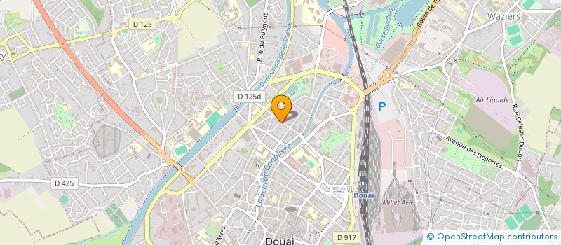 localisation de l'entreprise MONSIEUR MARVIN GODIN à DOUAI