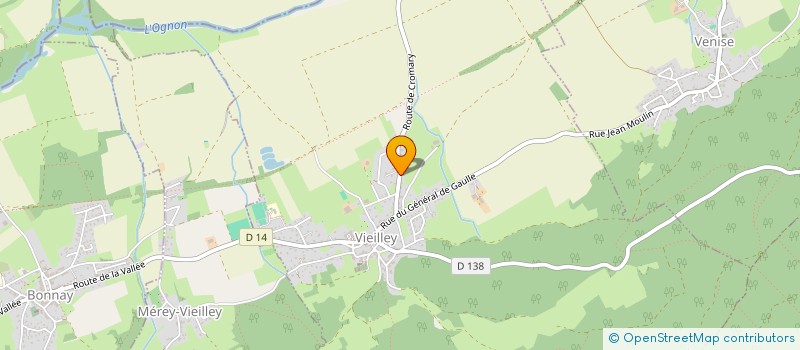 localisation de l'entreprise MONSIEUR MARVIN GUENTLEUR  VIEILLEY