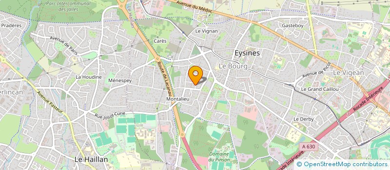 localisation de l'entreprise MONSIEUR MARVIN HADELER  EYSINES