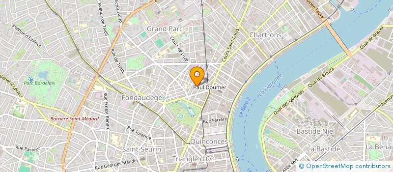 localisation de l'entreprise MONSIEUR MARVIN HAURUT  BORDEAUX