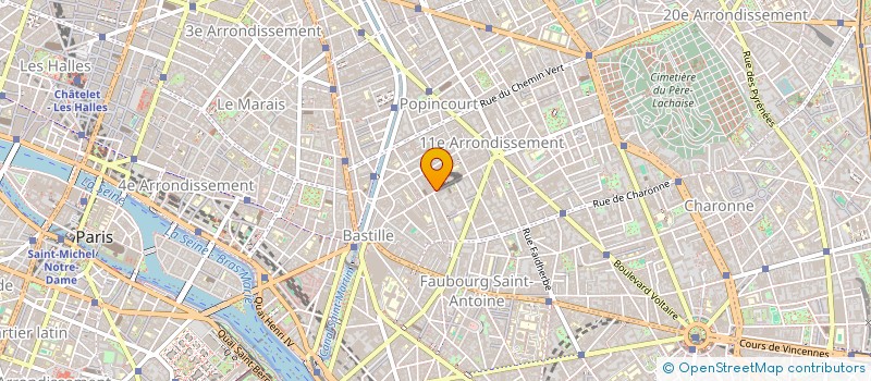 localisation de l'entreprise MONSIEUR MARVIN HAZAEL  PARIS