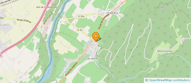 localisation de l'entreprise MONSIEUR MARVIN HOURS  IZERON