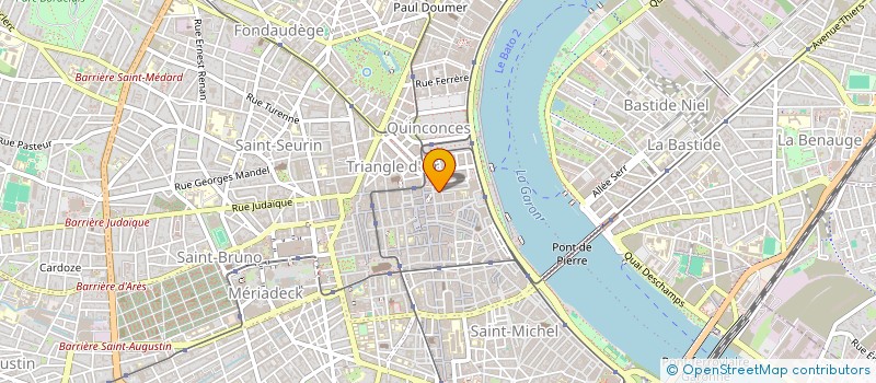 localisation de l'entreprise MONSIEUR MARVIN JACQUES  BORDEAUX