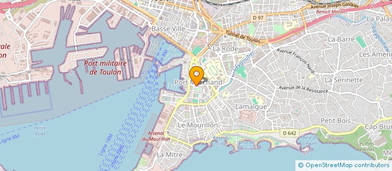 localisation de l'entreprise MONSIEUR MARVIN JAKUBOWICZ à TOULON