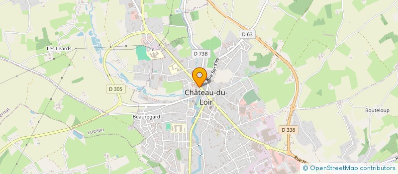 localisation de l'entreprise MONSIEUR MARVIN JOUSSE  MONTVAL-SUR-LOIR