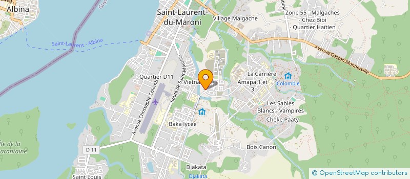 localisation de l'entreprise MONSIEUR MARVIN KASTIEL à SAINT-LAURENT-DU-MARONI