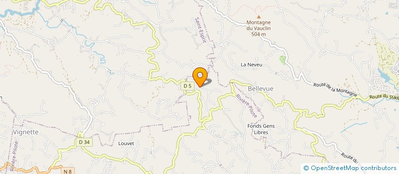 localisation de l'entreprise MONSIEUR MARVIN LAURENT  RIVIERE-PILOTE