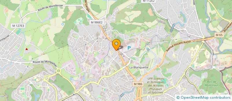 localisation de l'entreprise MONSIEUR MARVIN LAVABRE à MONTPELLIER