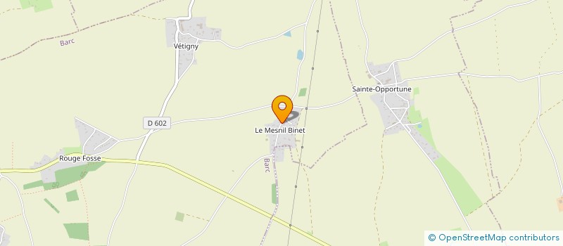 localisation de l'entreprise MONSIEUR MARVIN LELARGE  BARC