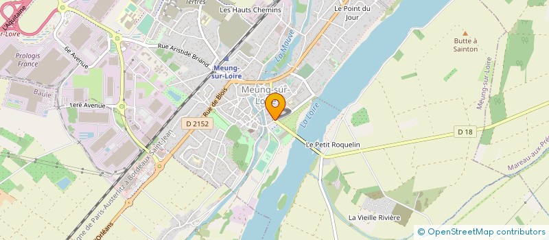 localisation de l'entreprise MONSIEUR MARVIN LOPES à MEUNG-SUR-LOIRE