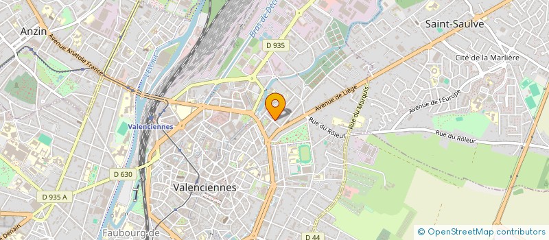 localisation de l'entreprise MONSIEUR MARVIN MACHU  AULNOY-LEZ-VALENCIENNES
