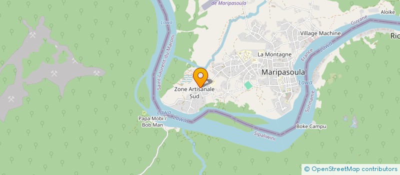 localisation de l'entreprise MONSIEUR MARVIN MANCOU à MARIPASOULA