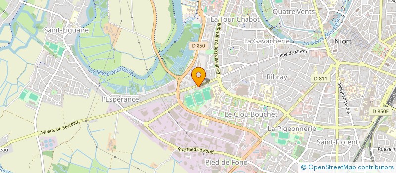 localisation de l'entreprise MONSIEUR MARVIN MARC à NIORT