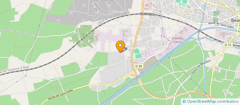 localisation de l'entreprise MONSIEUR MARVIN MASERO  BEAUCAIRE