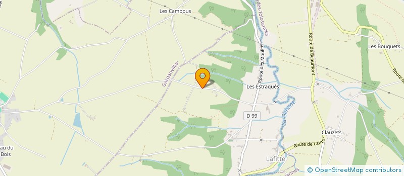 localisation de l'entreprise MONSIEUR MARVIN MATHURIN  LAFITTE