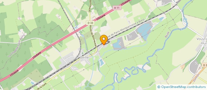 localisation de l'entreprise MONSIEUR MARVIN MEGARISSE  BEILLE