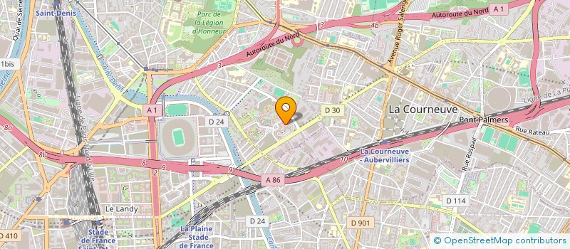 localisation de l'entreprise MONSIEUR MARVIN MINY  SAINT-DENIS