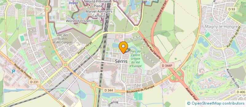 localisation de l'entreprise MONSIEUR MARVIN MOREAU  SERRIS