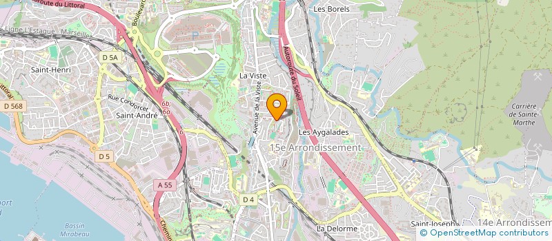 localisation de l'entreprise MONSIEUR MARVIN MORO à MARSEILLE