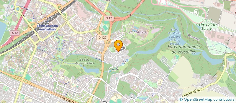 localisation de l'entreprise MONSIEUR MARVIN MOUSTIN  GUYANCOURT