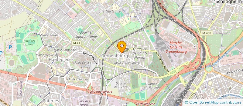 localisation de l'entreprise MONSIEUR MARVIN NASSO à STRASBOURG