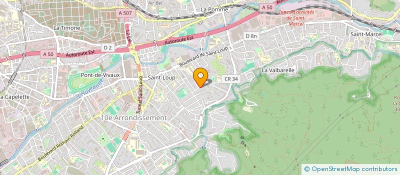 localisation de l'entreprise MONSIEUR MARVIN PELLEGRINETTI à MARSEILLE