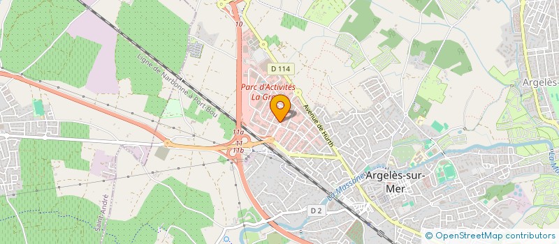 localisation de l'entreprise MONSIEUR MARVIN PEREZ à ARGELES-SUR-MER