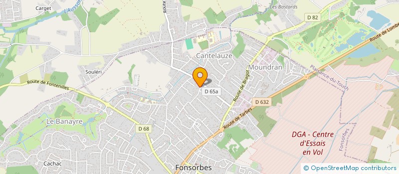 localisation de l'entreprise MONSIEUR MARVIN PIJUAN à FONSORBES