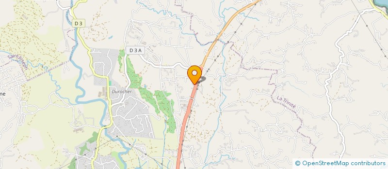 localisation de l'entreprise MONSIEUR MARVIN REINE  LE LAMENTIN