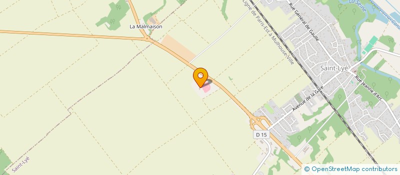 localisation de l'entreprise MONSIEUR MARVIN REITH  SAINT-LYE