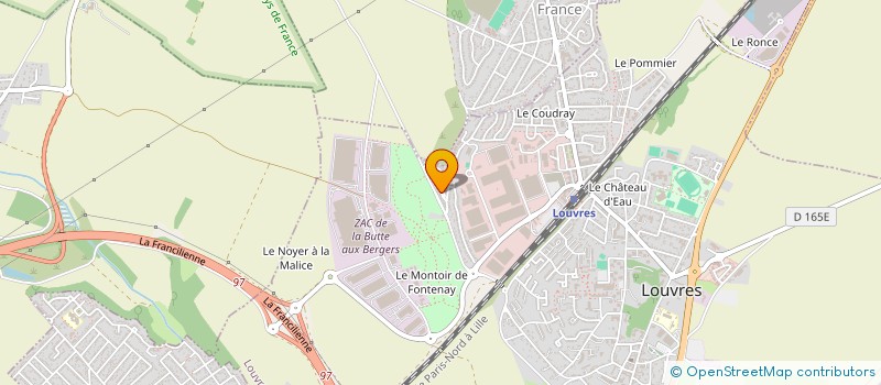 localisation de l'entreprise MONSIEUR MARVIN RHINO  LOUVRES