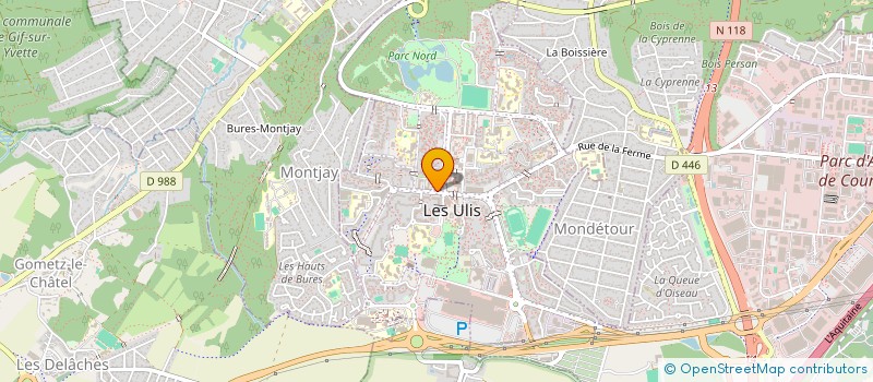 localisation de l'entreprise MONSIEUR MARVIN RIFORT-DELEM à LES ULIS